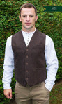 Gilet IRELAND - Chevrons Brown