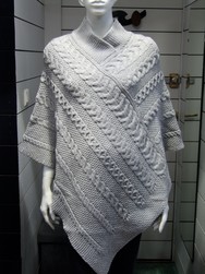 Poncho IRELAND - Poncho Soft Grey 