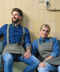 Bretelles Work Green Denim