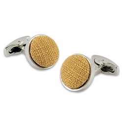 Sir Redman - Boutons de Manchette Jardin Chic Ocre