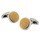 Sir Redman - Boutons de Manchette Jardin Chic Ocre