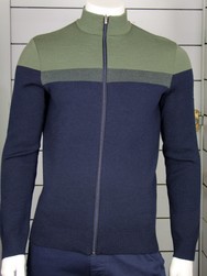 Veste SAINT-JAMES - Bretagne Cardi Algue/Marine