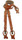 Bretelles Leather WORK Cognac
