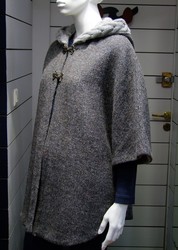 Cape IRELAND - Tweed/Wool Charcoal