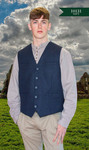 Gilet Sans Manche IRELAND - Chevrons Dark Blue