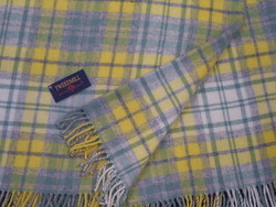 Plaid TWEEEDMILL - Cottage Grey/Yellow