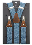 Sir Redman - Bretelles Paisley Sketch Blue