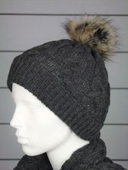 Bonnet IRELAND - Charcoal