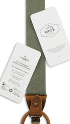 Bretelles Work Green Denim