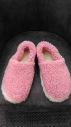 Chaussons Laine - Pink